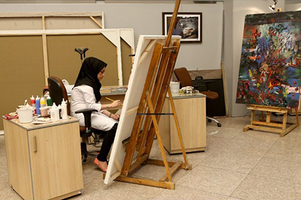 گزارش کیوان امجدیان از حرکت صعودی مرکز تجسمی حوزه هنری