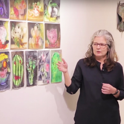 والری هگارتی آثار  هنری اش را تخریب می کند و باز می آفریند