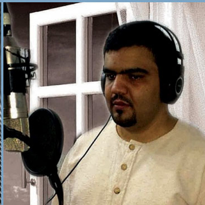 نمایشگاه نقاشی های رئال یک نوازنده روشندل