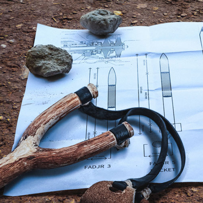 موشک به جای سنگ