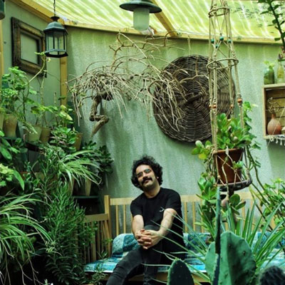 از نقاشی «قیام آب» کاری از محمود آزادنیا رونمایی شد