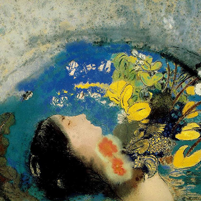 اُفلیا از کرانه رود گل چید و غرق شد