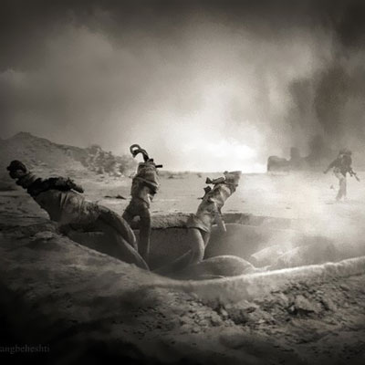 برگزاری نمایشگاه عکس «جنگ ...» در موزه هنرهای معاصر اصفهان