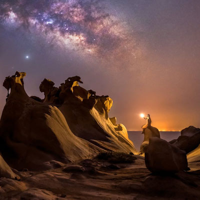 معرفی برترین‌ عکس‌های سال تسخیر اطلس با عکسی از آسمان خلیج فارس