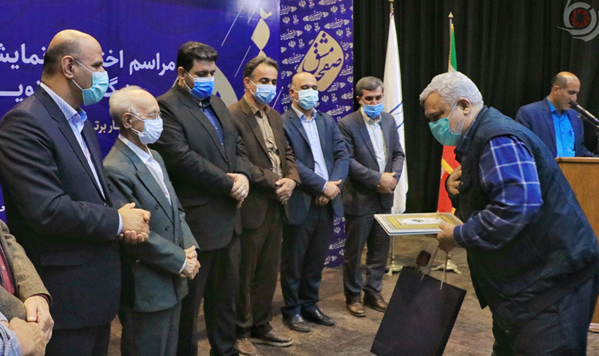 تجلیل از « علیرضا پاکبین » هنرمند رشته های تجسمی