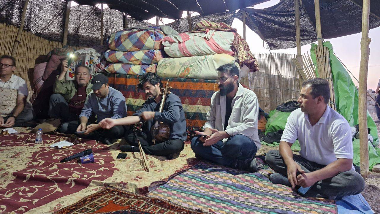 سیاه‌ چادرهای عشایر سرگچینه میزبان رویداد فرهنگی هنری