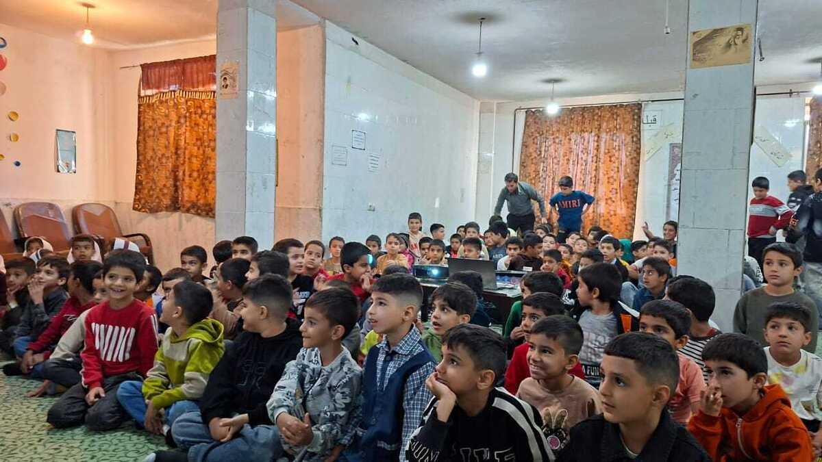 انمیشین یوز در شهرستان باشت با استقبال پرشور مخاطبان روبرو شد+تصاویر