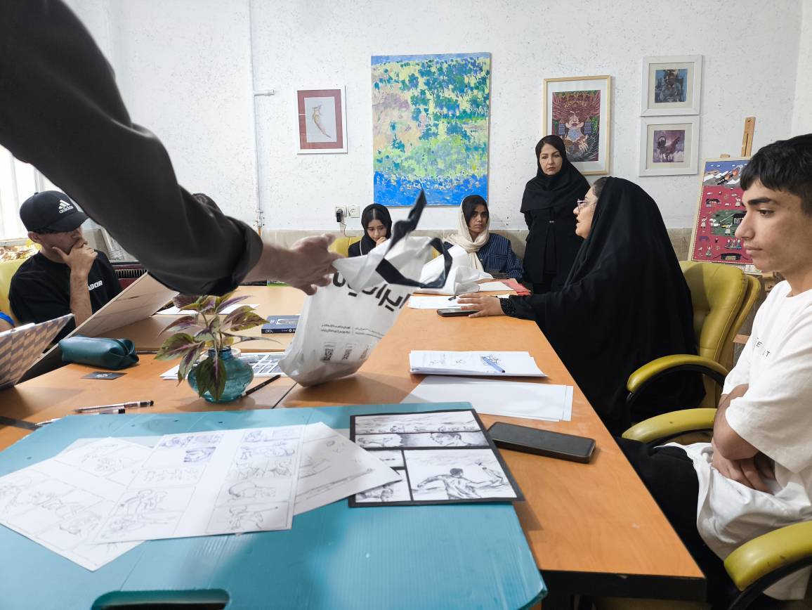 اولین کارگاه کمیک‌استریپ استان با محوریت «حماسه برنوها در کوه سیاه» برگزار شد