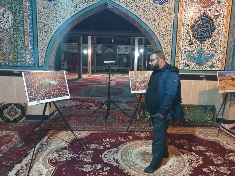نمایشگاه عکس و پوستر «یاد یار مهربان آید همی» افتتاح شد