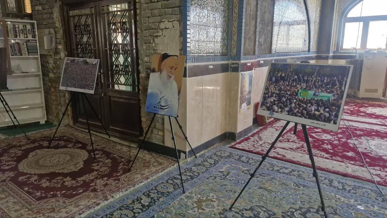 نمایشگاه عکس و پوستر «یاد یار مهربان آید همی» افتتاح شد